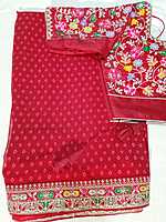 J357: Ready To Ship Beautiful Designer Georgette Saree With Stitched Blouse J357: Ready To Ship Beautiful Designer Georgette Saree With Stitched Blouse