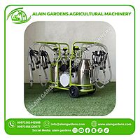 Milking Machine – 4 Cows Capacity – 2x40L Buckets – Electric