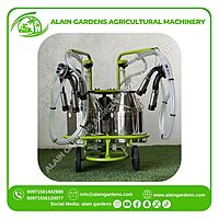 Milking Machine – 2 Cows Capacity – 2x30L Buckets – Electric