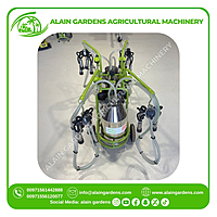 Milking Machine – 4 Cows Capacity – 2x40L Buckets – Electric