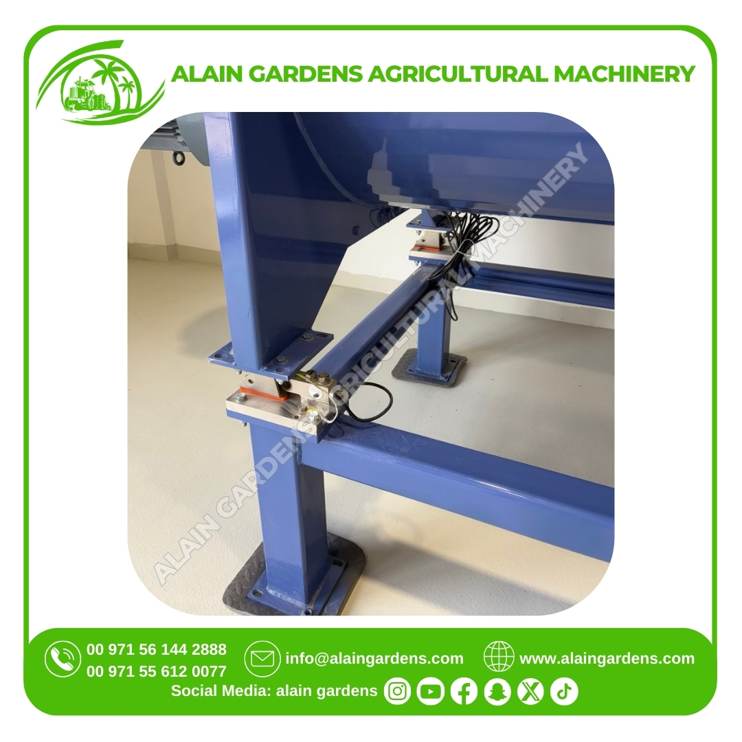 Full Set Horizontal Feed Mixer – 1000 KG Capacity