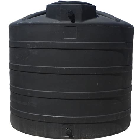 Snyder Industries 1200 Gallon Black Vertical Water Tank