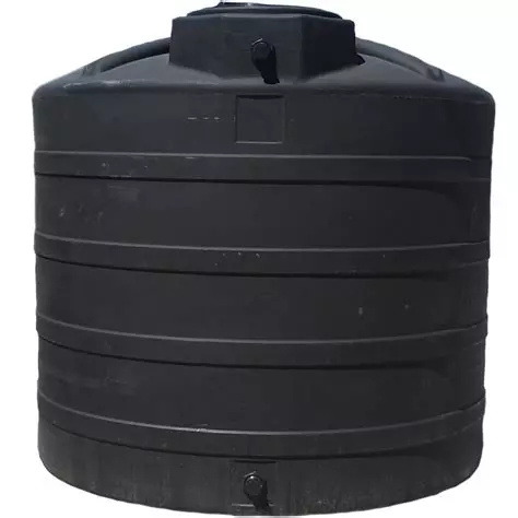 Snyder Industries 1200 Gallon Black Vertical Water Tank