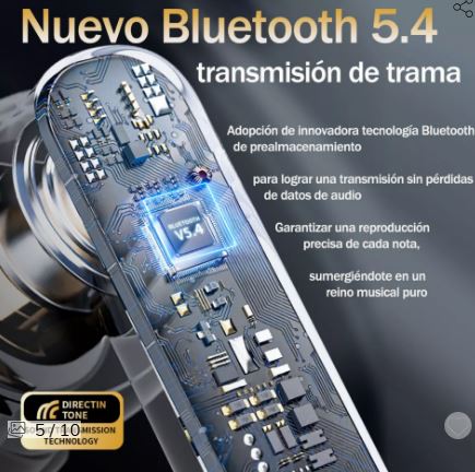 Auriculares Bluetooth con Pantalla Touch a Color TWS LX-10