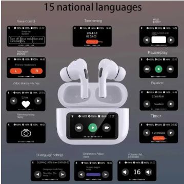 Audífonos Bluetooth AirKing Max Pantalla Touch