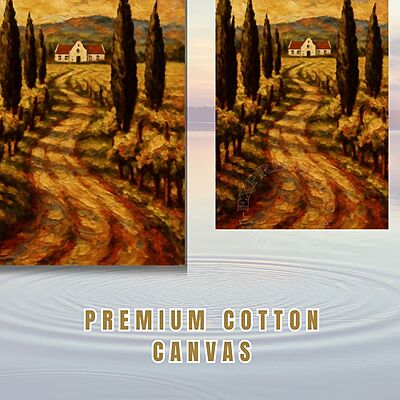 Cape Dutch Farmhouse Klein Karoo Canvas Print | UNFRAMED PRINT Cape Dutch Farmhouse Klein Karoo Canvas Print | UNFRAMED PRINT