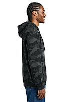 District Wash™ Camo Fleece Hoodie - DT2200C