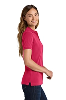 Port Authority® Women's Heavyweight Cotton Pique Polo - L420
