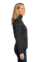 Port Authority® Women's Sweater Fleece Jacket - L232