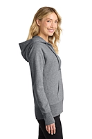 Port & Co™ Women's Core Fleece Full-Zip Hooded Sweatshirt - LPC78ZH