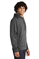 Sport-Tek® PosiCharge® Electric Heather Fleece Hooded Pullover - ST225