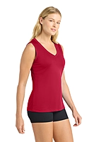 Sport-Tek® Women's Sleeveless PosiCharge® Competitor™ V-Neck Tee - LST352