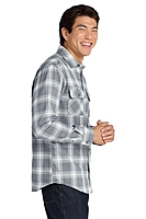 Port Authority® Plaid Flannel Shirt - W668