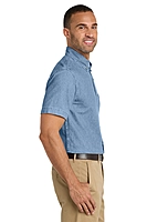 Port & Co™ Short Sleeve Value Denim Shirt - SP11