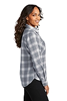 Port Authority® Women's Plaid Flannel Shirt - LW669