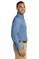 Port & Co™ Long Sleeve Value Denim Shirt - SP10