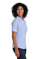 Port Authority® Women's Short Sleeve SuperPro™ Oxford Shirt - L659