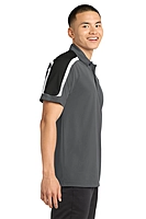 Sport-Tek® Tricolor Shoulder Micropique Sport-Wick® Polo - ST658