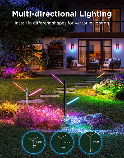 Govee RGBICWW Garden Lights