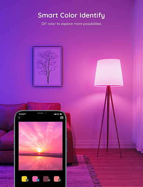 Govee RGBWW Smart LED Bulb (1 Pack) E27