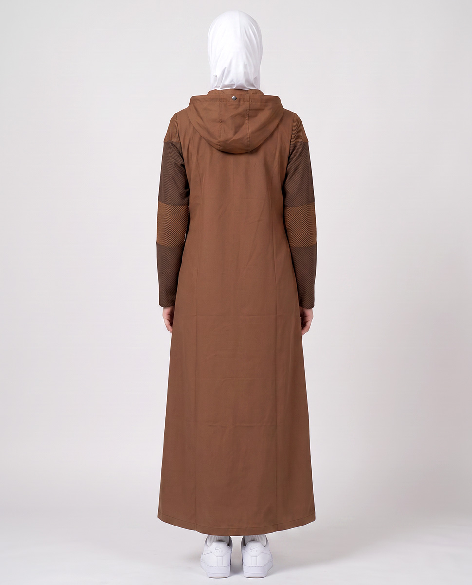 BROWNMANIA HOODED JILBAB