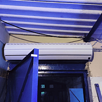 Buzz Lite Pro Stream Air XL-1500 MM air curtain, silver aluminum and black ABS body Buzz Lite Pro Stream Air XL-1500 MM air curtain, silver aluminum and black ABS body