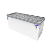 Blue Star Flat Glass Top Deep Freezer-GT5-590N with 530 litre freezer capacity Blue Star Flat Glass Top Deep Freezer-GT5-590N with 530 litre freezer capacity