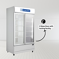 Self-Closing Doors: Self-closing doors of Blue Star VC800CD Visi Cooler for energy efficiency Self-Closing Doors: Self-closing doors of Blue Star VC800CD Visi Cooler for energy efficiency