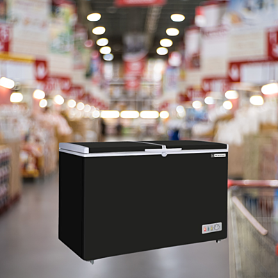 Blue Star CHFK275DGS-Black with its Anti-Bacterial Gasket Highlighted Blue Star CHFK275DGS-Black with its Anti-Bacterial Gasket Highlighted