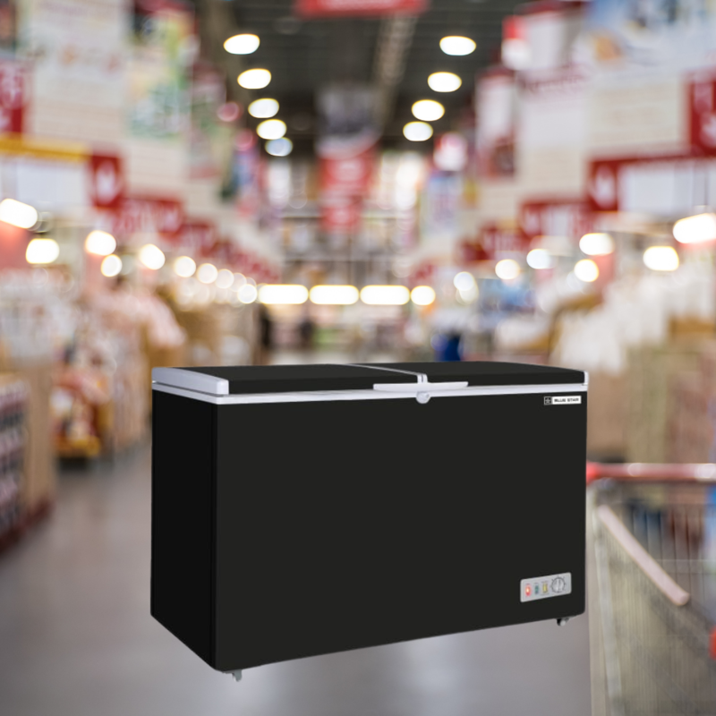 Blue Star CHFK275DGS-Black with its Anti-Bacterial Gasket Highlighted