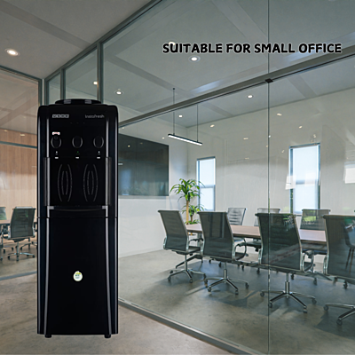 Suitable for Office: Usha Instafresh Free Standing Cold Water Dispenser(Jet Black).