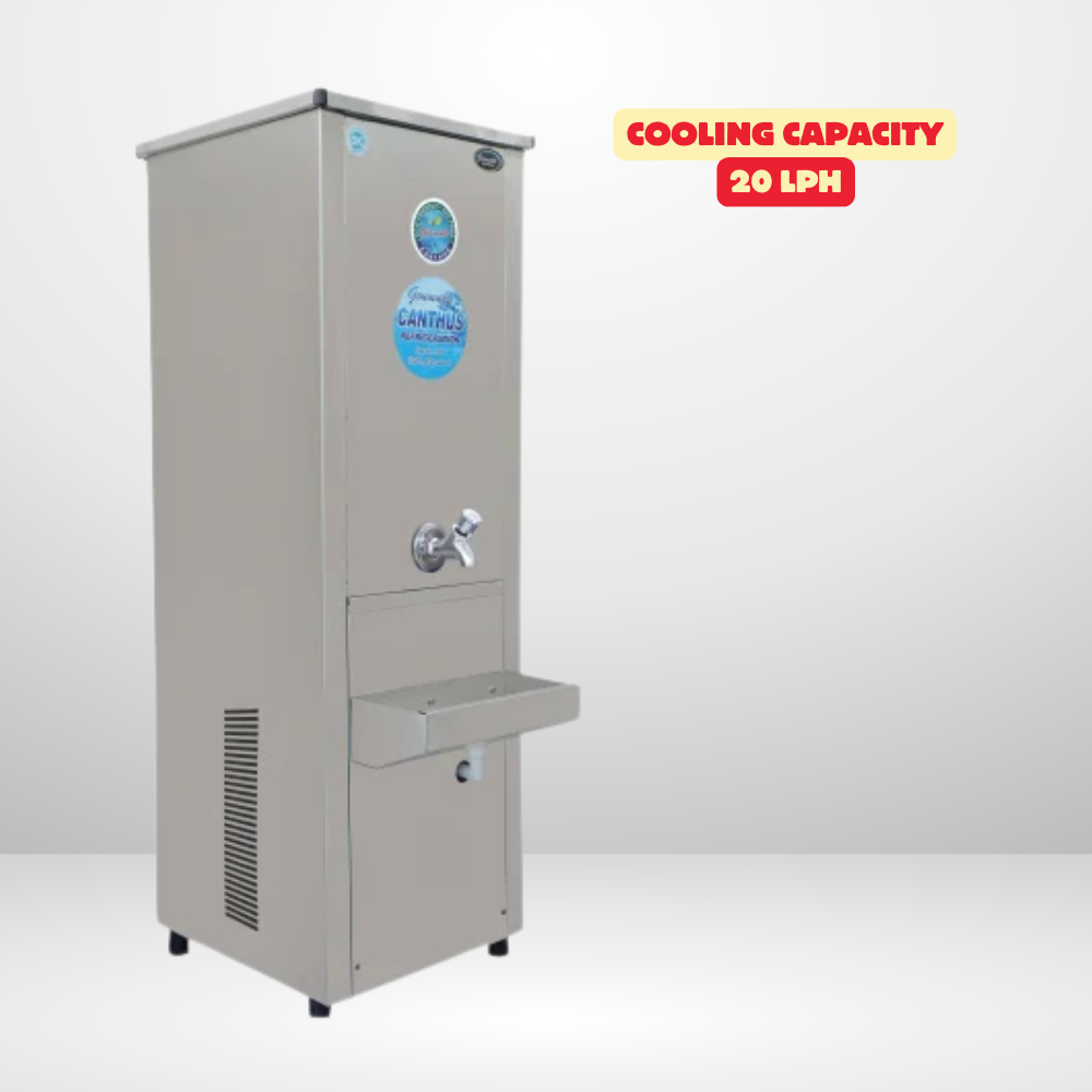 Water cooler with user-friendly controls, Nirvana.