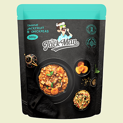 The Jack Man Tagine Jackfruit and Chickpeas 500g The Jack Man Tagine Jackfruit and Chickpeas 500g
