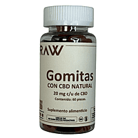 The Canna Raw Gomitas de CBD