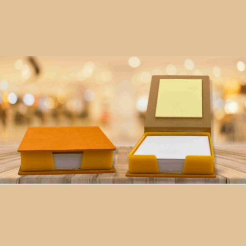 Thermo Slip Pad Box with Sticky Notes