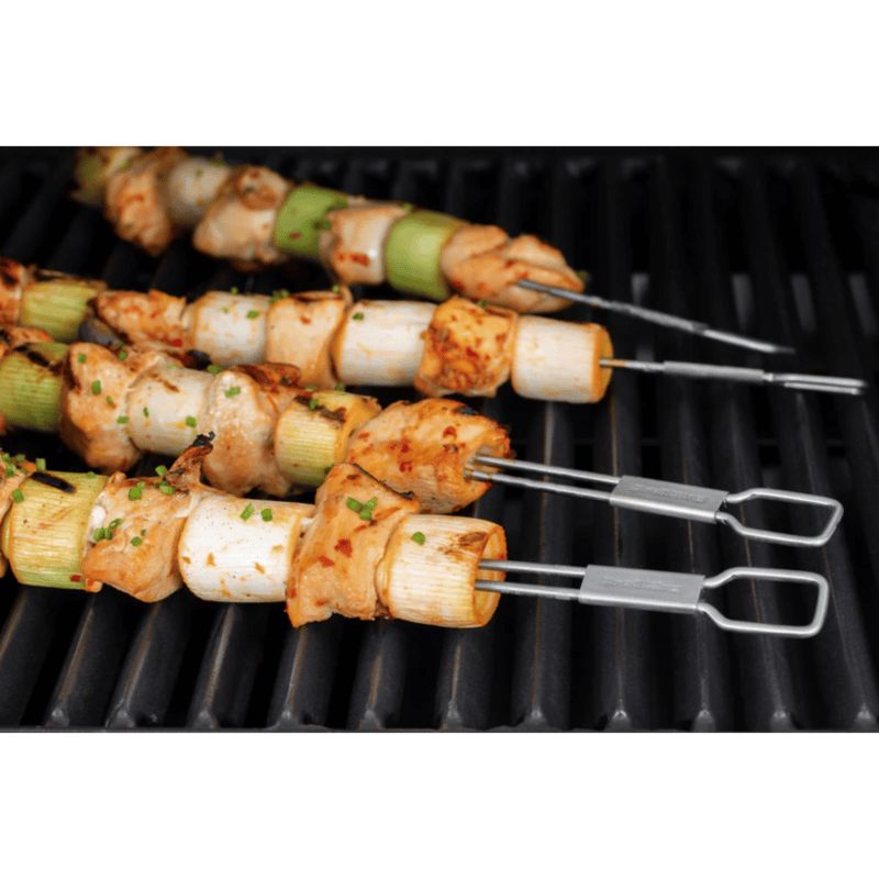 Broil King BBQ SKEWERS DUAL PRONG 12" 4PCS SS