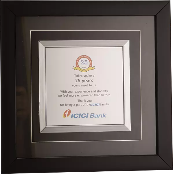 ICICI BANK PLAQUES TROPHY