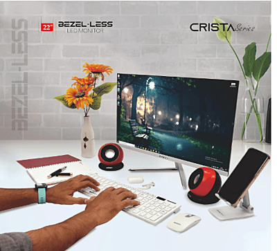 Zebion Monitor 22"  Crista Series - Borderless