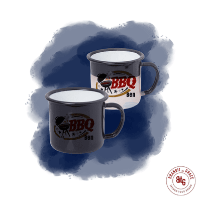 Custom Enamel Mug Colour Changing