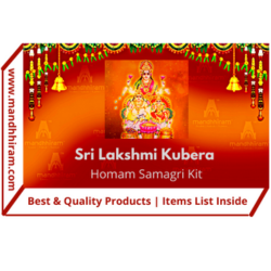 Mandhhiram Brand Sri Lakshmi Kubera Hawan/Homa Samagri Kit