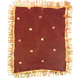 Red Colour Classic Square Type Designer Chunri