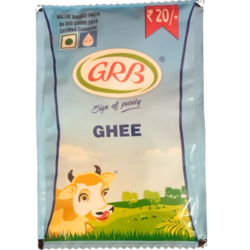 GRB Ghee 20Rs Pouch Pack of 1 Pouch