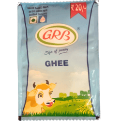 GRB Ghee 20Rs Pouch Pack of 1 Pouch