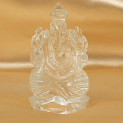 Lord Ganapathi/Vigneswara Crystal Idol
