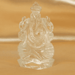 Lord Ganapathi/Vigneswara Crystal Idol