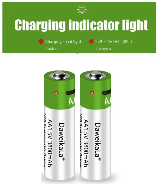 Par de Baterías AA 1.5V 3800 mAh Alcalinas de Alto Rendimiento (2 Unidades)