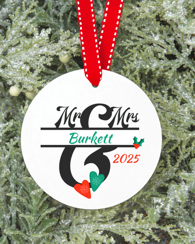 Personalized Christmas Ornaments 2025