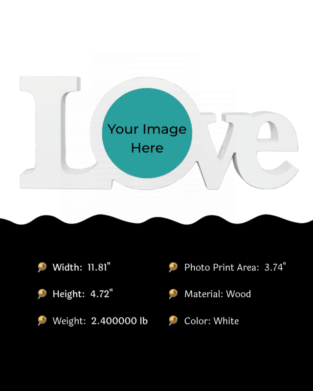 Custom Wood Photo Block