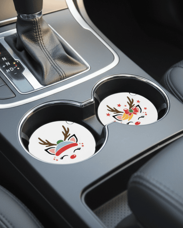 Christmas Car Coasters
