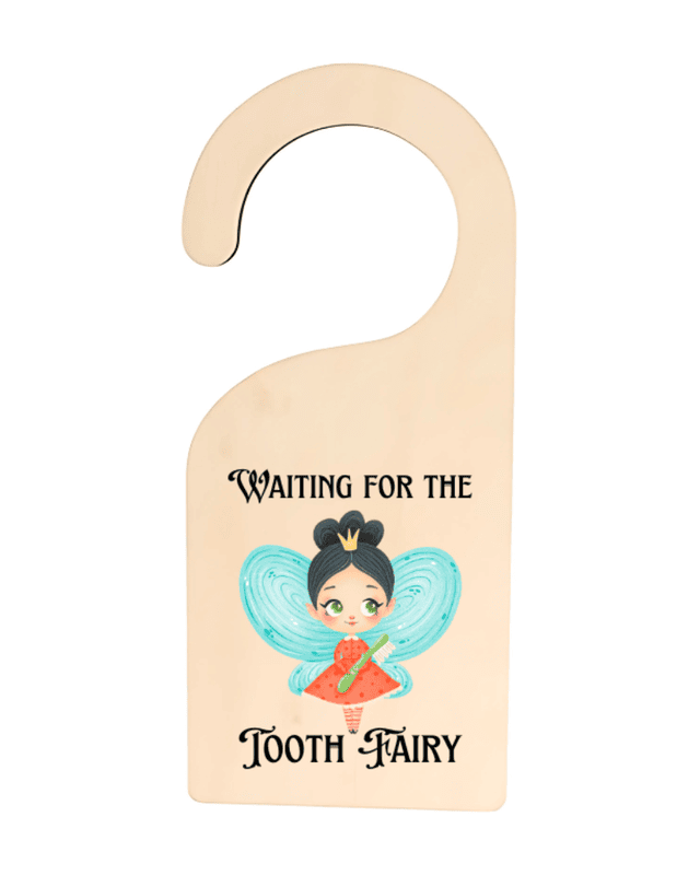 Waiting for the Tooth Fairy Door Hanger